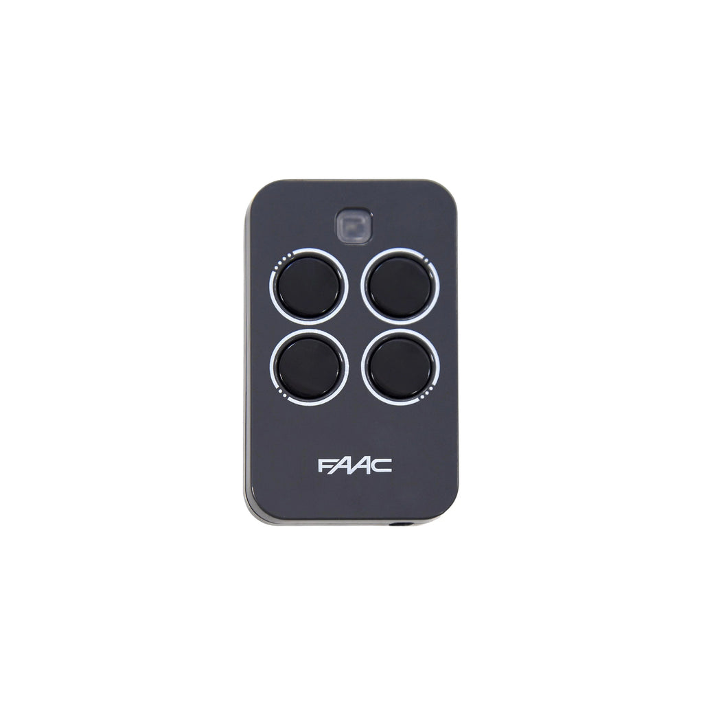Faac 4 Channel Remote Control For Automatic Gates And Gate Barriers