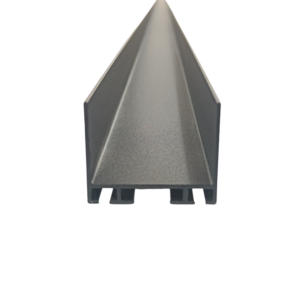 Garage Door Bottom Profile - Aluminium - Length 3 Meters