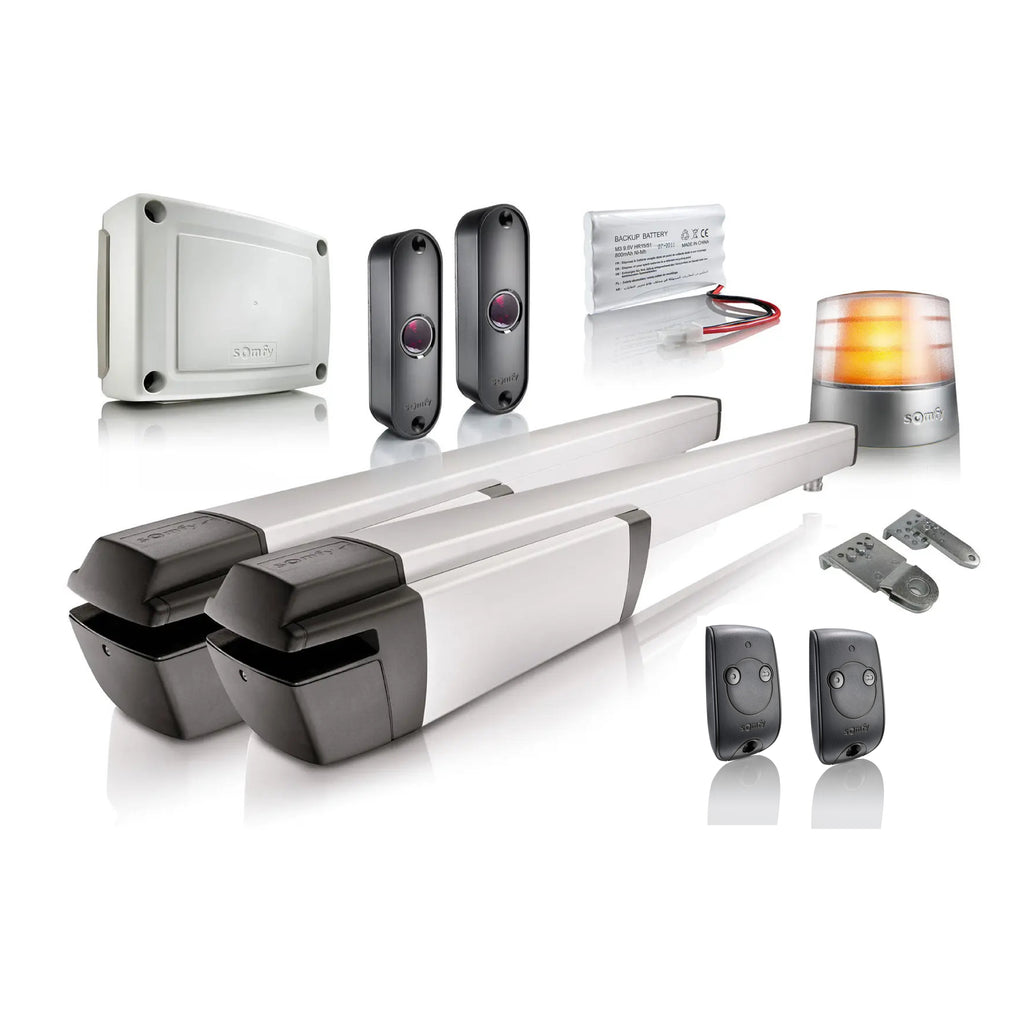 Somfy IXENGO L 24V RTS Swing Gate Operator Kit For Swing Gates Upto 4 Meter Length Leaves