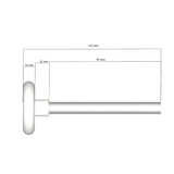 1.8 Inch Sectional Garage Door Roller, Length 119mm (Qty: 10 Nos )