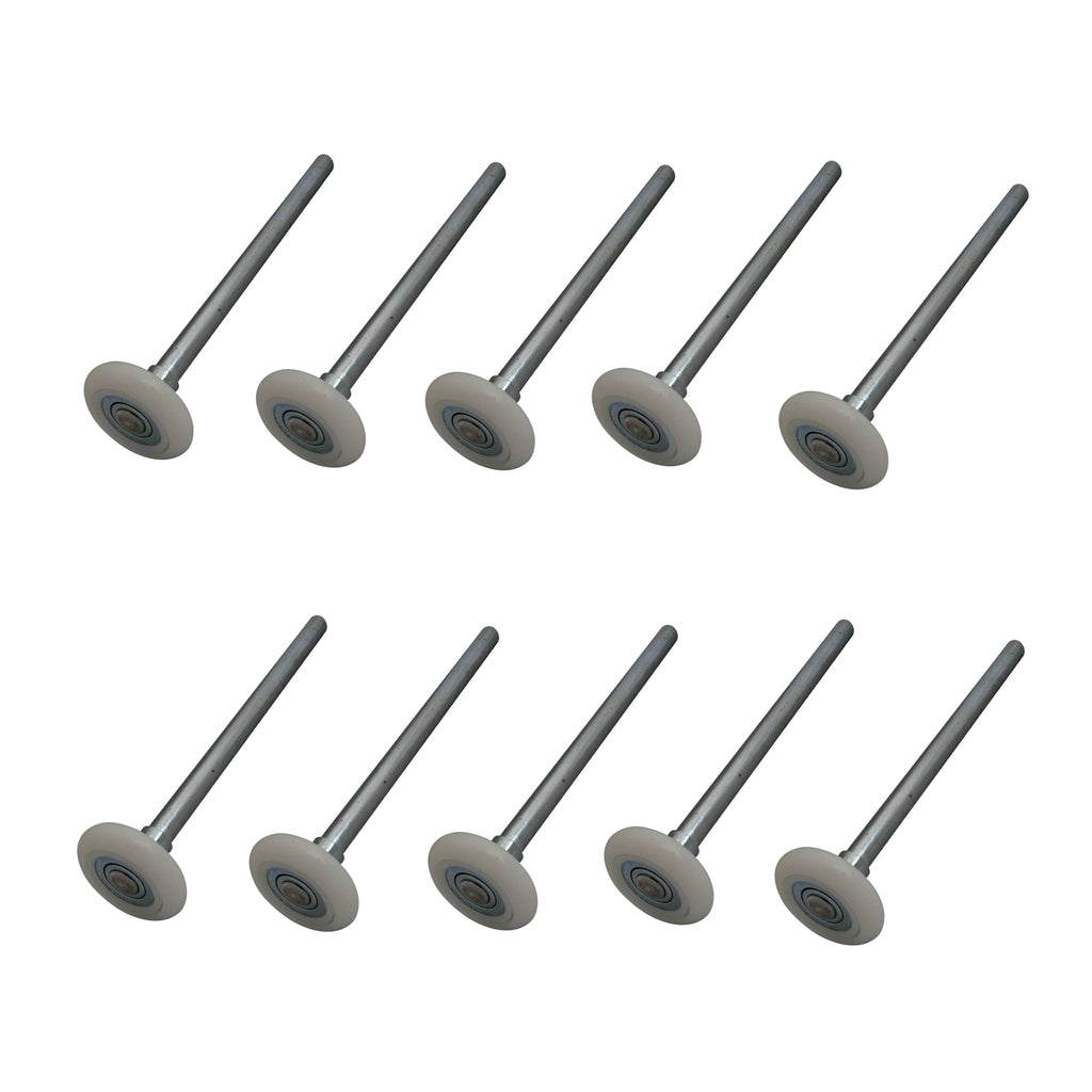 Sectional Garage Door Roller, Dia 1.8Inch, Length 170mm (Qty: 10 Nos )
