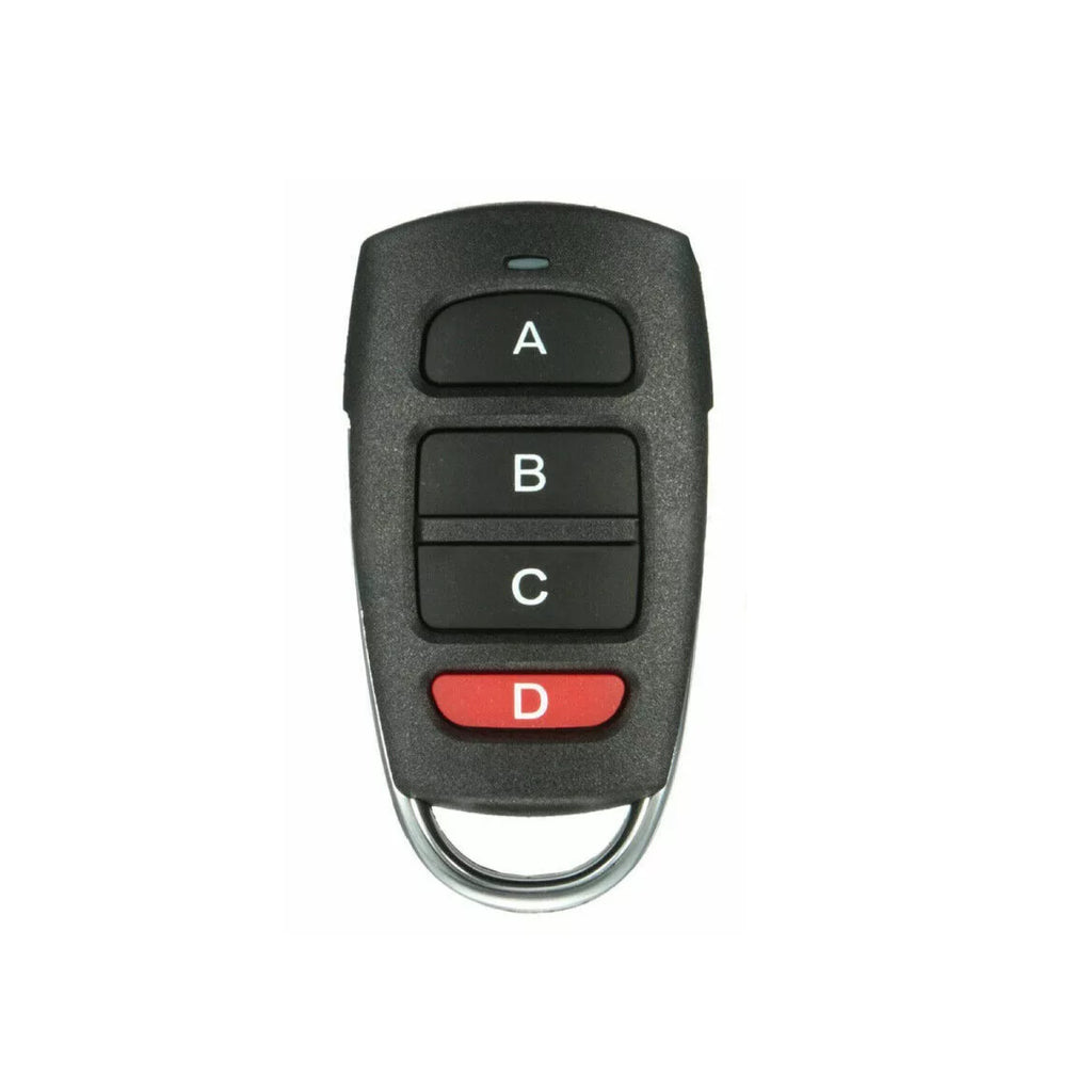 ABCD Universal Remote Control Compatible For All Types Of Garage Doors, Gates And Gate Barriers